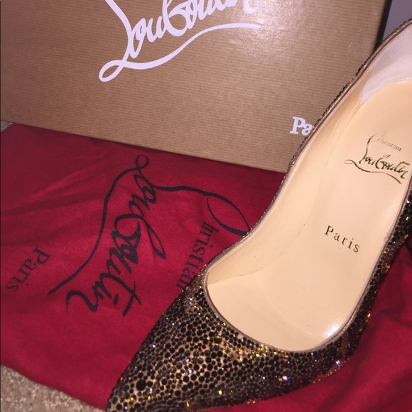 Christian Louboutin So Kate Strass Leopard 120 - Picture 3 of 4